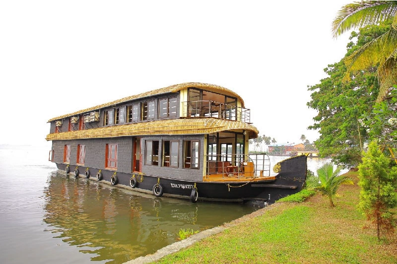 Houseboat On the Backwaters of Kerala