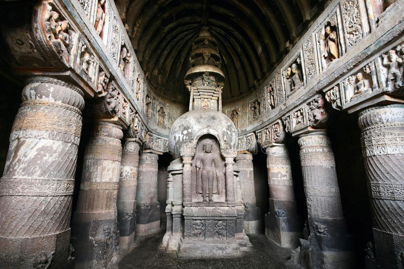 Ancient Elephanta Caves of Maharashtra